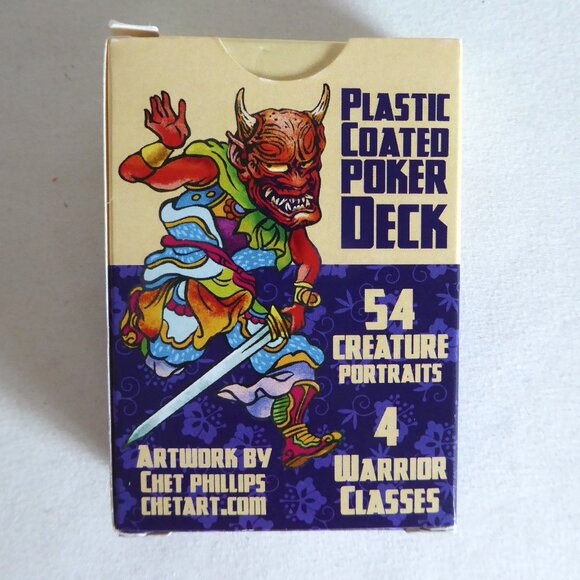 NEW ARMY OF STRANGE BEASTS MONSTERS ODDITY ILLUSTRATION PLAYING CARDS - Picture 2 of 9